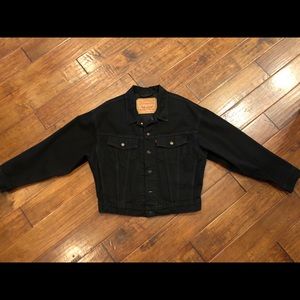 Levi’s Black Trucker Made in USA Early 90’s Medium